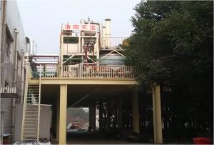 江陰申隆包裝材料有限公司，兩套小型復(fù)合溶劑回收設(shè)備對(duì)接4臺(tái)復(fù)合機(jī)